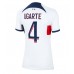 Paris Saint-Germain Manuel Ugarte #4 Kopio Vieras Pelipaita Naisten 2023-24 Lyhyet Hihat